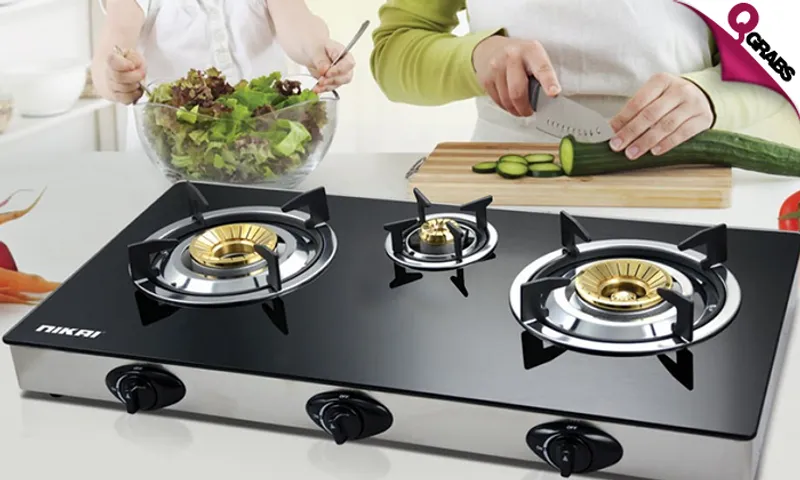 Nikai 3-Burner Gas Stove!